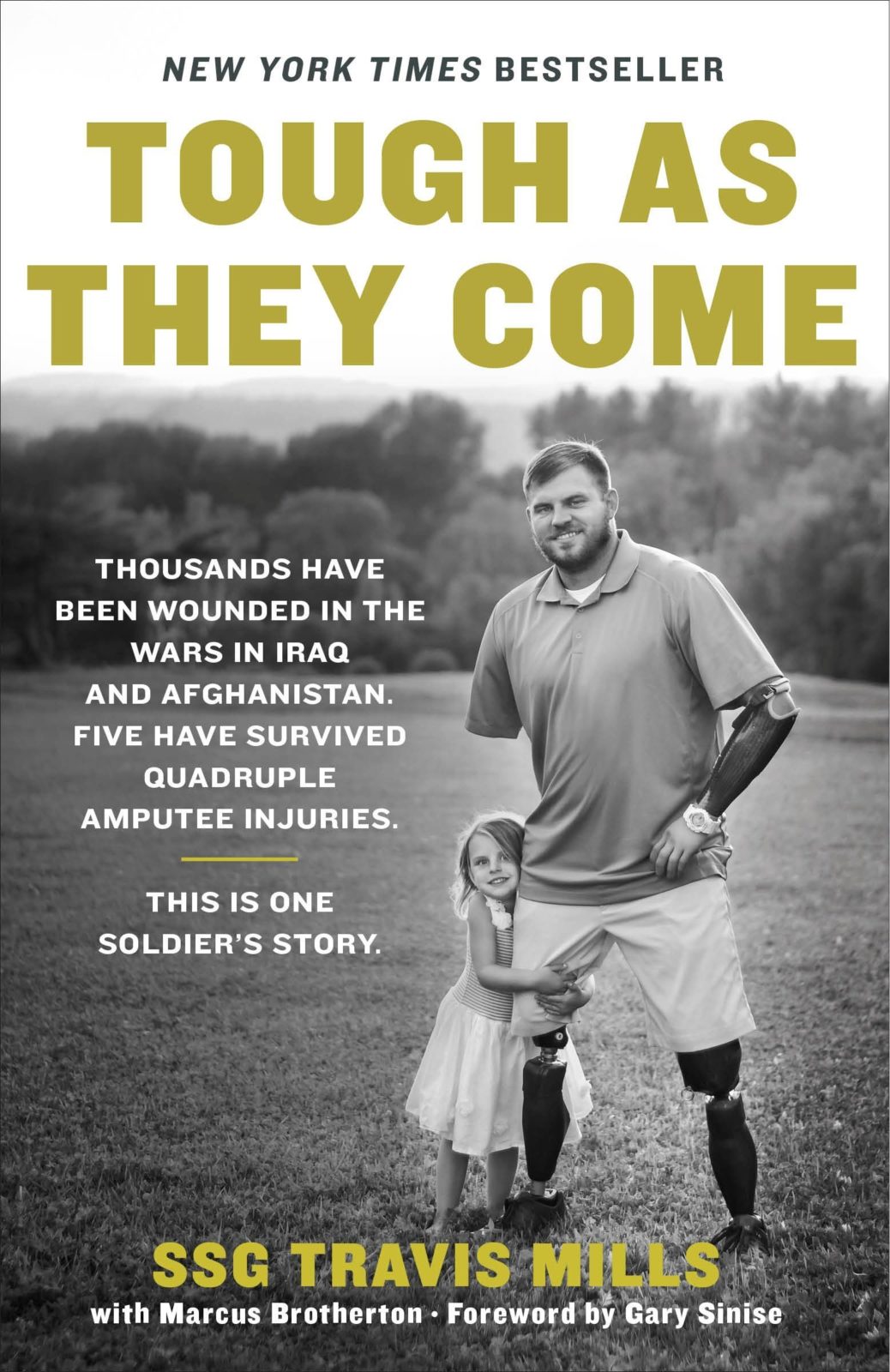 Image of book Tough As They Come a New York Times Best Seller about United States Army Staff Sergeant Travis Mills